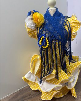 Traje de flamenca corto