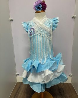Traje de flamenca corto