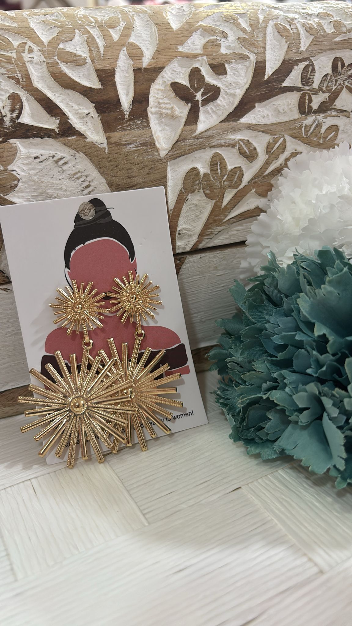 Pendientes dorados