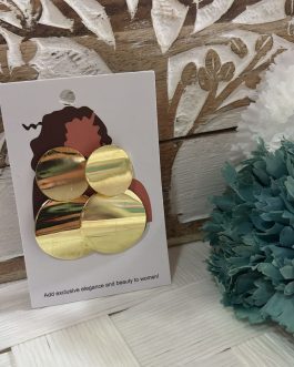 Pendientes dorados
