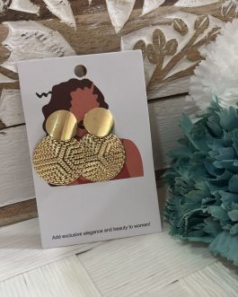 Pendientes dorados
