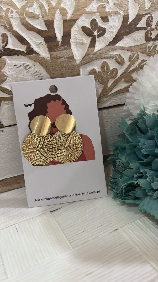 Pendientes dorados