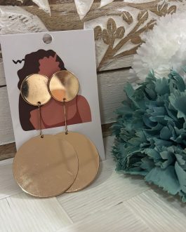 Pendientes dorados