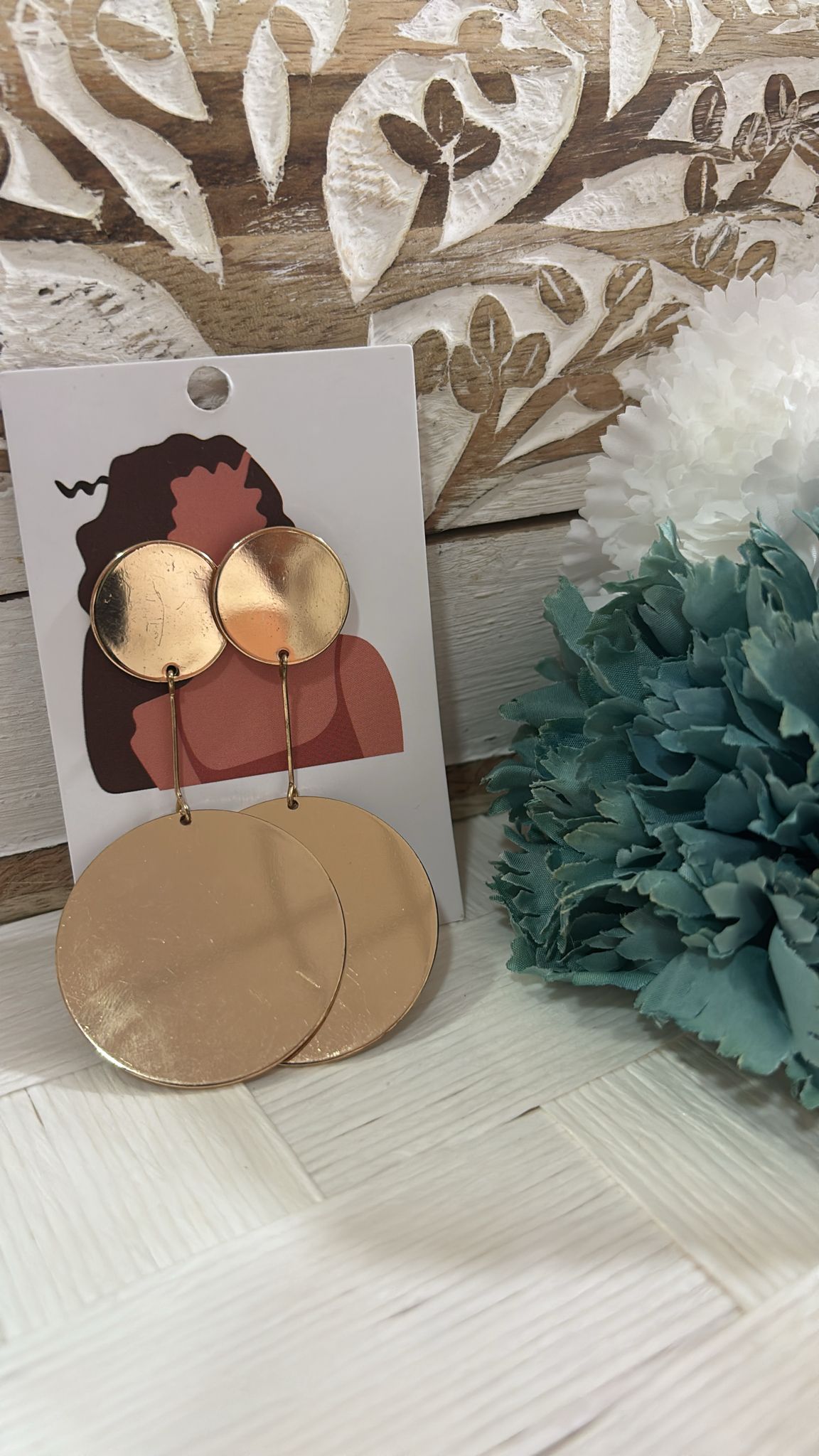 Pendientes dorados