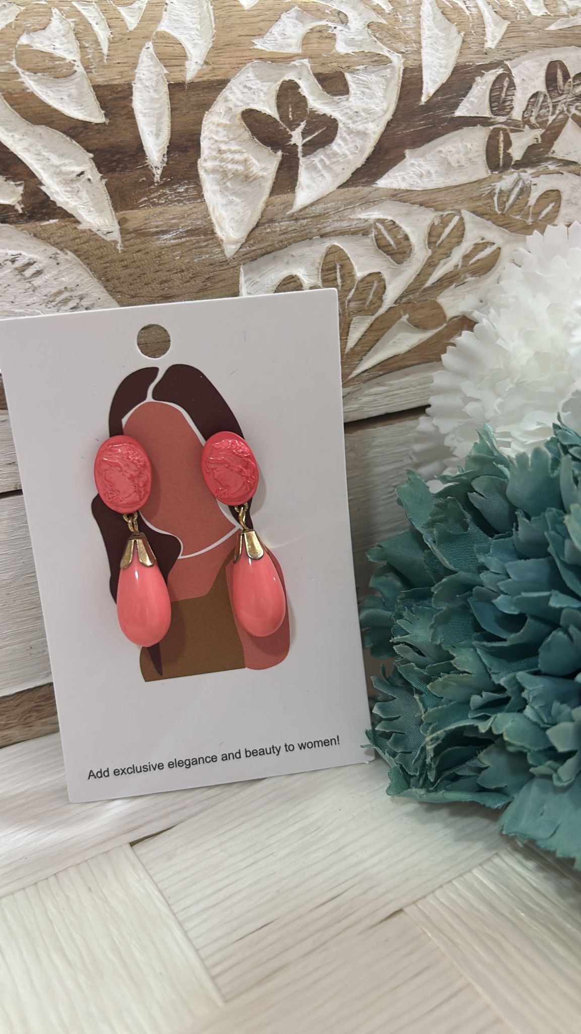 Pendientes de corales