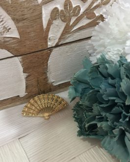 Broche de abanico