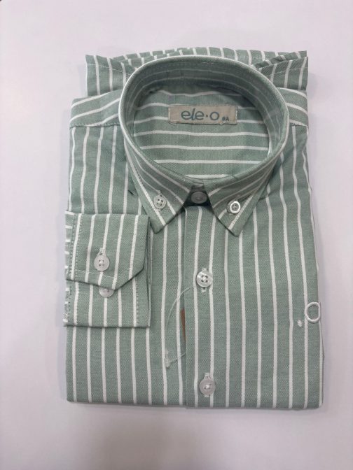 Camisa 500 rayas verdes