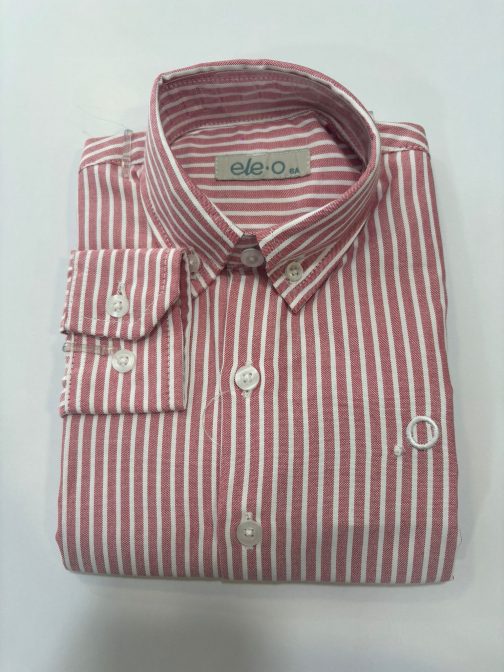 Camisa 500 rayas rojas