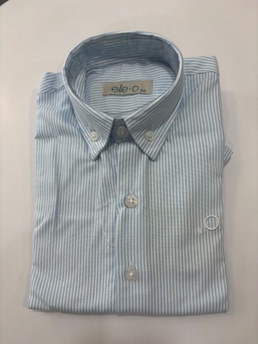 Camisa 1000 rayas celeste
