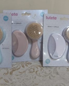 Set peine y cepillo Tutete
