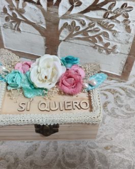 Caja de arras «Daniela Miranda Artesanía»