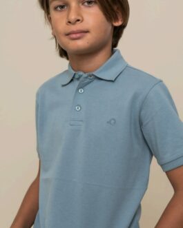 Polo azul